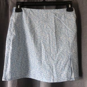 mini flower skirt